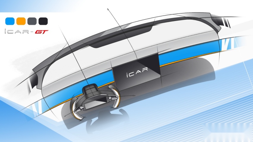 开创 iCAR纪元  iCAR GT内饰惊现太炫酷了