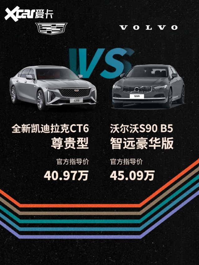 985,211级高材生凯迪拉克全新ct6,沃尔沃s90又该换代了?