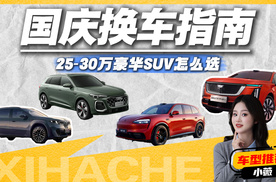 25到30万预算，豪华SUV怎么选？速来看看这四款