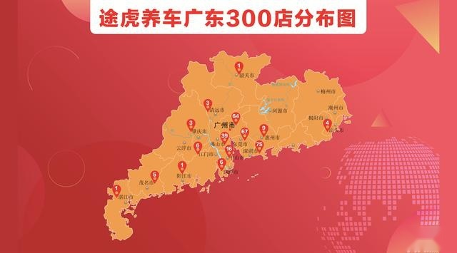 超300家！途虎养车成广东门店最多的汽车服务品牌