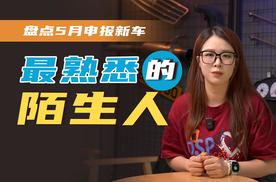 最熟悉的陌生人，盘点5月申报新车