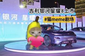 猫meme剧场｜11.58万元起，8个理由get吉利银河星耀8有多值？！
