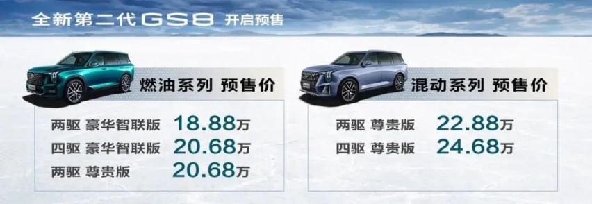 丰田混动加持,全新传祺GS8有可能打败汉兰达吗?