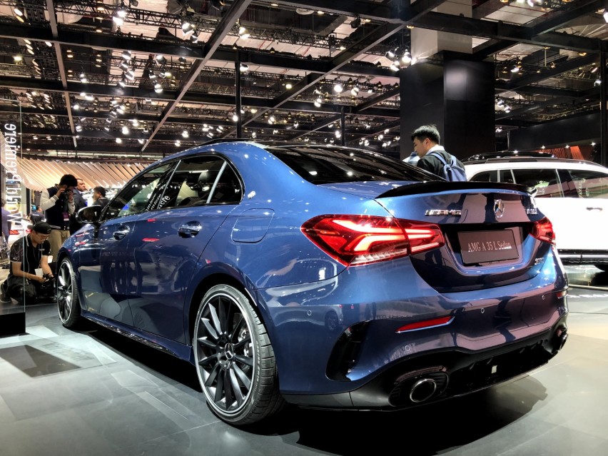 奥迪S3的克星！AMG A35 L正式亮相上海车展！