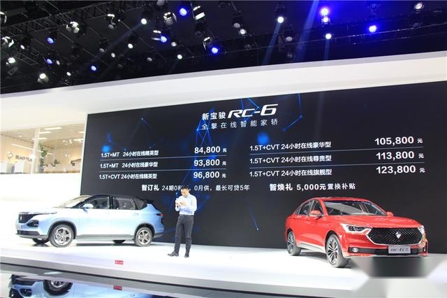 8.48万元起，新宝骏RC-6/RM-5两款跨界车型正式上市