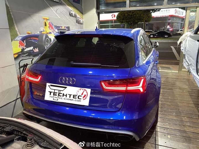奥迪RS6 4.0 V8德国Techtec刷电脑刷ECU改装