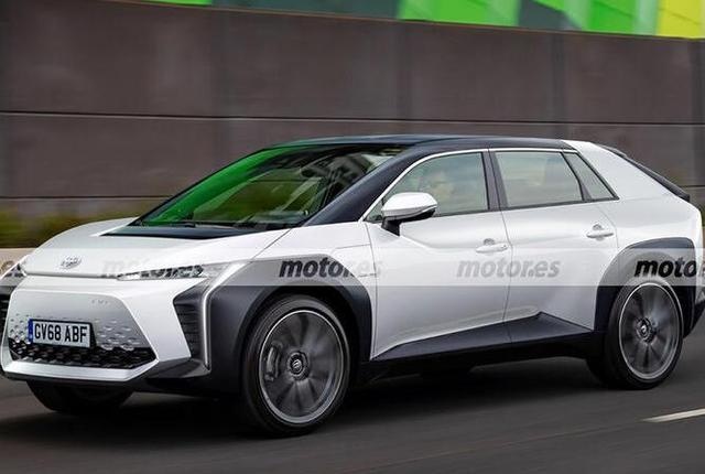 全新丰田纯电动SUV车型渲染图曝光 预计将在明年亮相