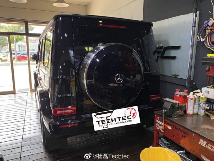 奔驰G350D柴油刷ECU改装电脑德国Techtec动力升级ECU程序