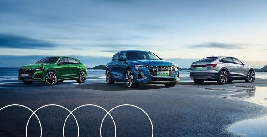 上汽奥迪稳了！奥迪A7L、Q4 e-tron、Q6即将国产