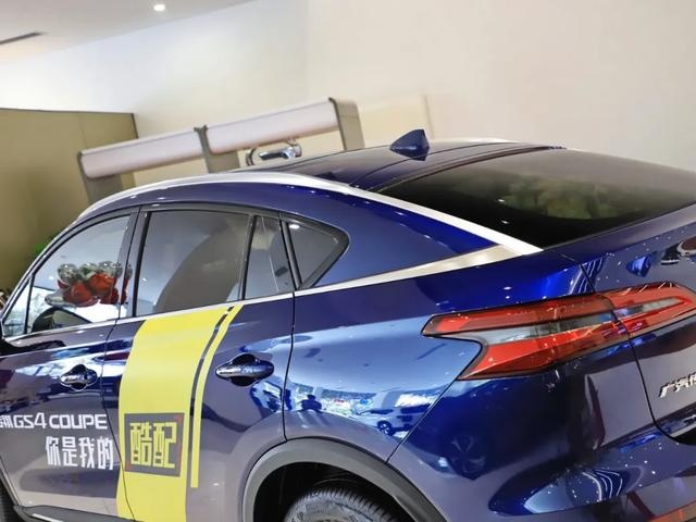 到店实拍丨传祺GS4 COUPE，除了“大溜背”还有哪些卖点