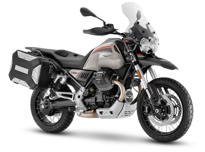 2022款摩托古兹V85TT，推2个新版本，V型双缸76马力