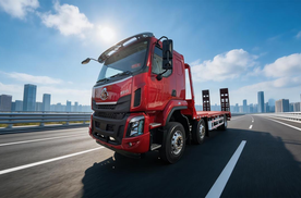 乘龙H5 6×2平板运输车：潍柴芯赋能 长轴稳护航 创富领跑