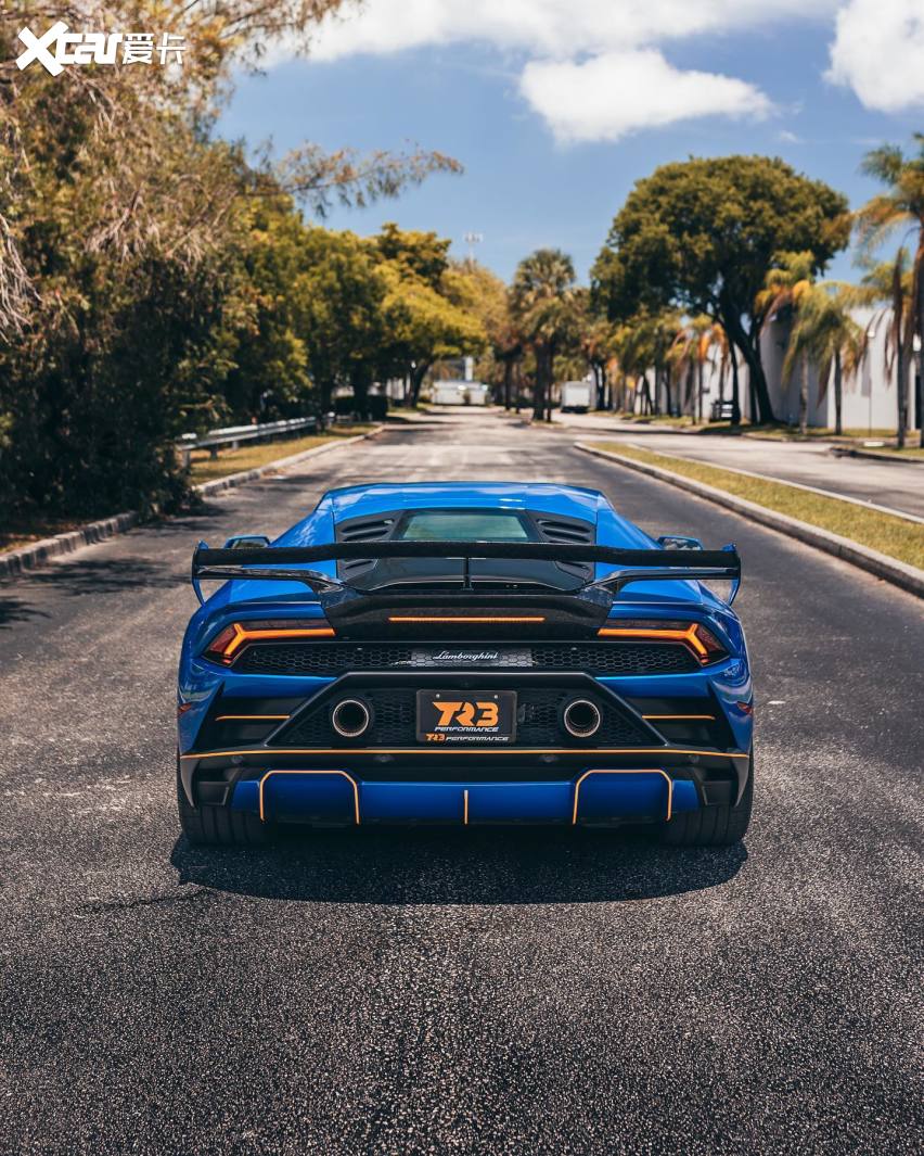 兰博基尼huracan evo rwd改装,装贴xpel隐形车衣