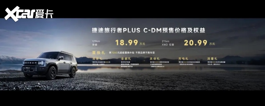 全民皆爱野,捷途旅行者PLUS双车开启预售