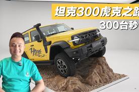 原厂硬桥、2英寸升高、超宽轮距，坦克300虎克之路上演了300台秒空