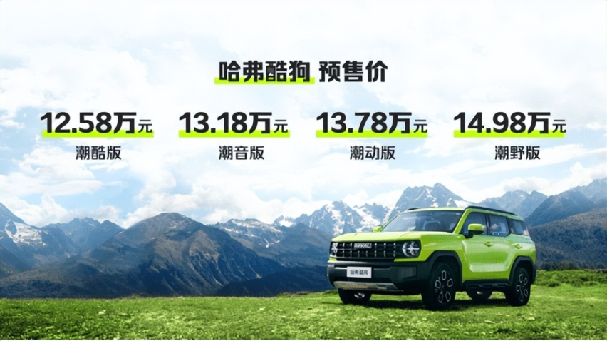 探秘梅里，哈弗酷狗全网预售12.58万起