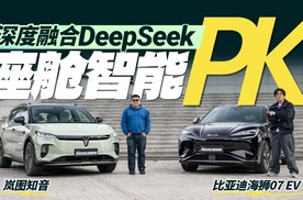 融合DeepSeek座舱更聪明？岚图知音比亚迪海狮07智能化PK