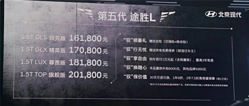 北京现代新一代途胜L的设计相信一定让人过目难忘，昨晚它终