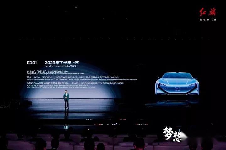 技术、产品齐亮相，红旗All in新能源，冲击百万销量