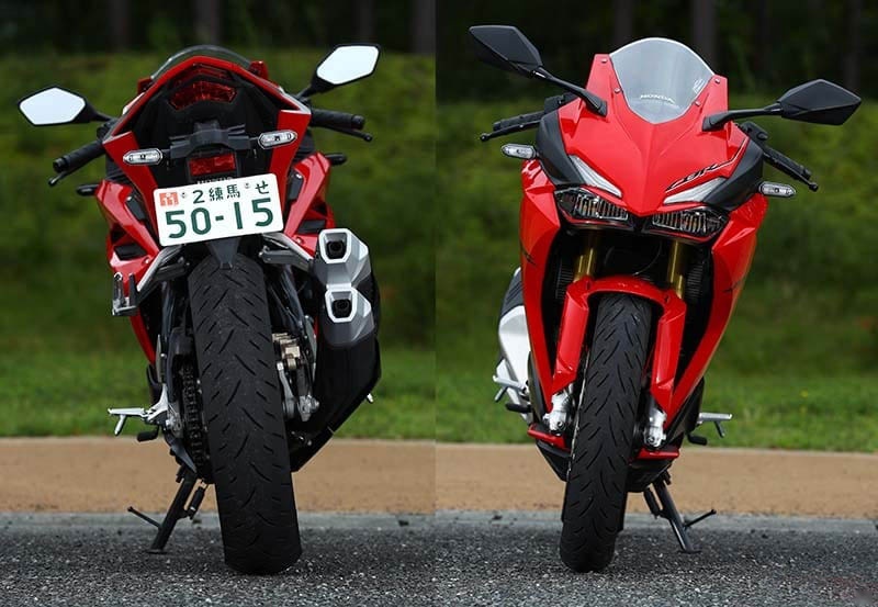 日本女车手体验CBR250RR 本田最强250静态测评