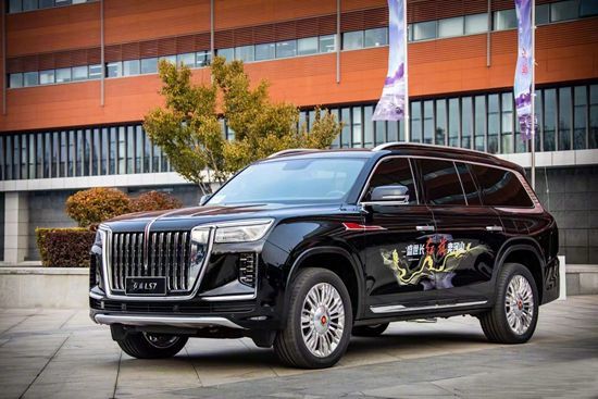 【新车预告】#一汽红旗LS7实车曝光，定位旗舰SUV#