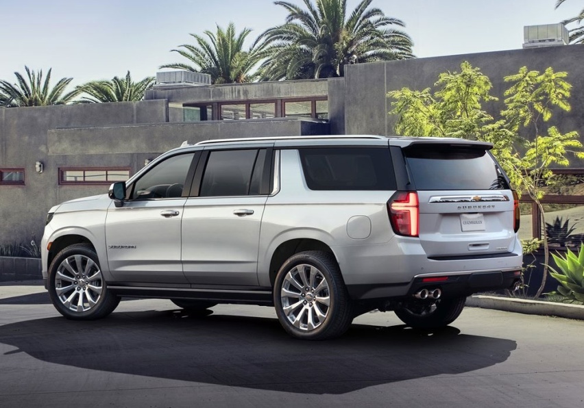 全尺寸终极SUV 2021款雪佛兰Suburban官图发布