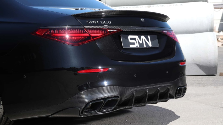 来自SMN Motors的升级方案：奔驰S级这样玩挺个性