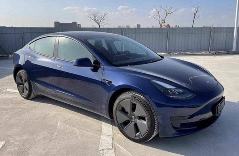 特斯拉Model 3最新申报图曝光 换装国产电机