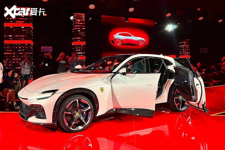 法拉利purosangue开启国内首秀 搭载6.5l发动机