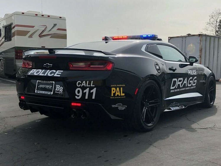 美国警车启用科迈罗MP Concepts套件