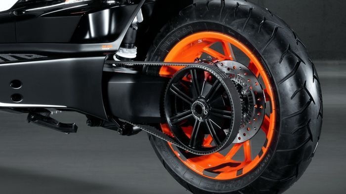 KTM E-Speed电动踏板 单摇臂皮带传动 后年正式投产