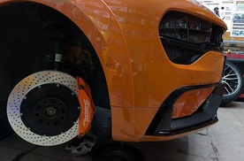 领克02 Hatchback改装升级Rotora刹车 大六活塞