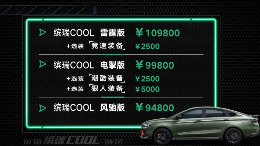 吉利缤瑞COOL上市，10万1.5T小钢炮，传祺影豹和它谁更值得买？