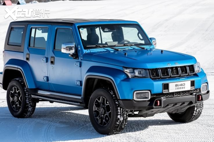 试驾bj40刀锋英雄版,专业柴油越野车担当,一场与冰雪的邂逅