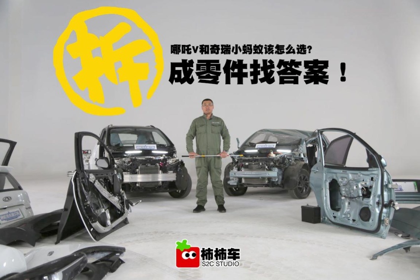 哪吒V和奇瑞小蚂蚁该怎么选?拆成零件找答案!