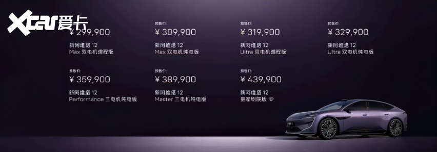 新款阿维塔12预售价29.99万起，是贵了？还是物有所值？