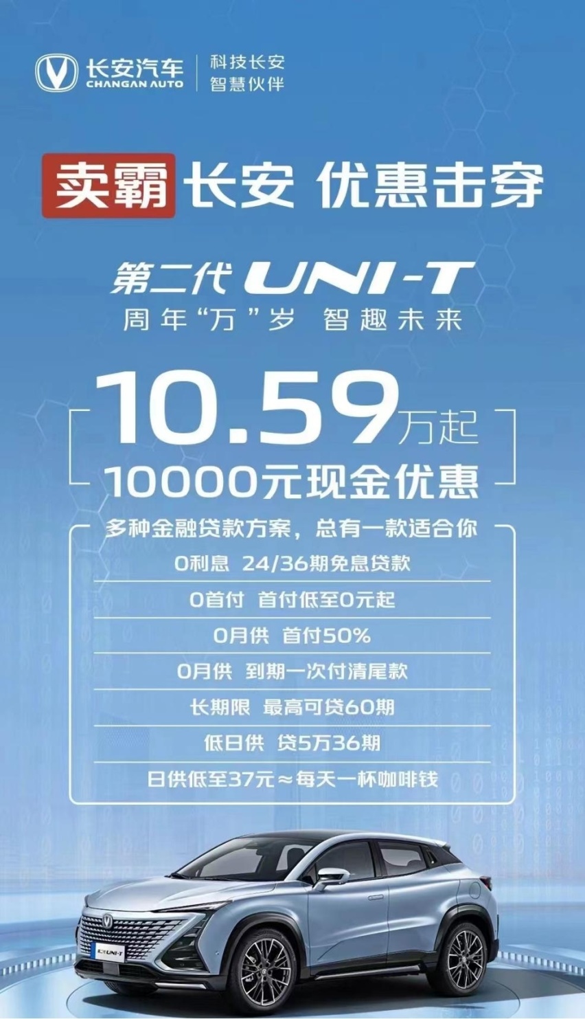 看了长安第二代UNI-T，其它SUV瞬间不香了？