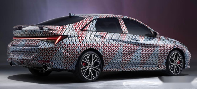 韩系小钢炮，现代i30 Sedan N预告图曝光