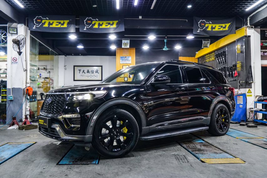 福特探险者刹车卡钳改装升级案例TEI Racing