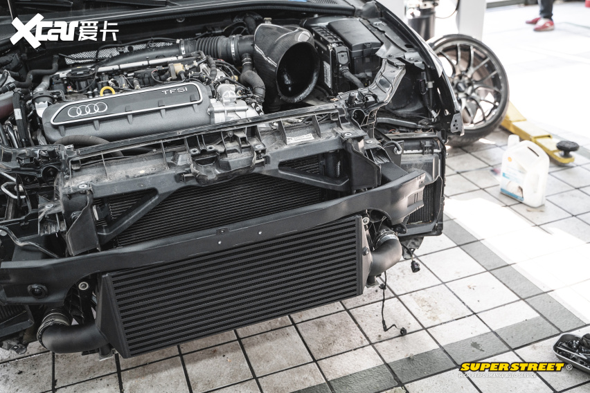 奥迪rs3改装forge加大中冷器-爱卡汽车爱咖号