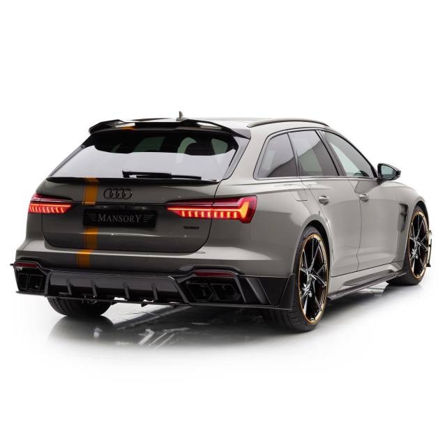 奥迪最强瓦罐车，MANSORY迈莎锐Audi RS6，百公里加速3秒！