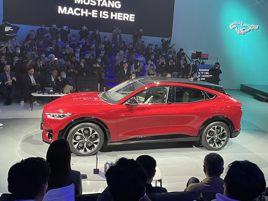 另一款来自美国的纯电跨级SUV 福特Mustang Mach