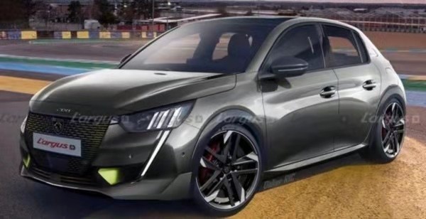 标致e-208 PSE定位高性能纯电小型车 外观激进十足