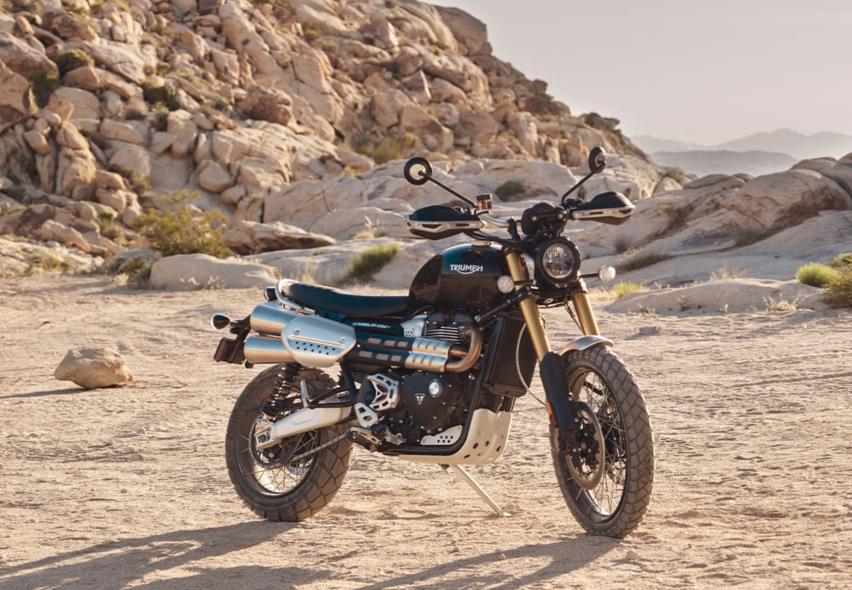 复古外观兼顾轻度越野，2024款凯旋Scrambler 1200X 详