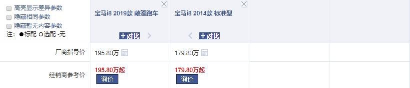 宝马I8，发动机三缸，百公里加速4.4S，油耗仅1毛钱！