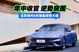 年中收官 逆势突围 北京现代6月销量逆势大涨