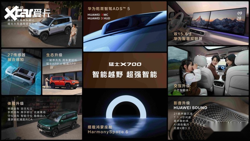 六看七个满分，猛士X700把“百万级”打进了30万