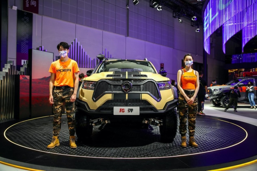 2021上海车展长城汽车携手甄子丹、张涵予、张彬彬、姚安娜等