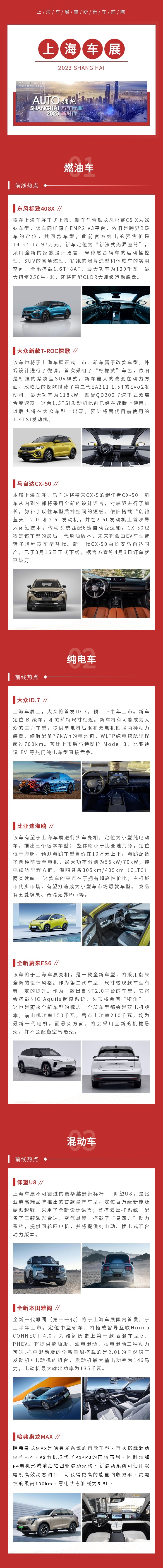 2023上海车展抢先看｜不可错过的重磅车型大汇总