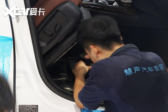 台州汽车音响改装哪里专业？宝马X5无损改装极品殿堂《台州慧声》